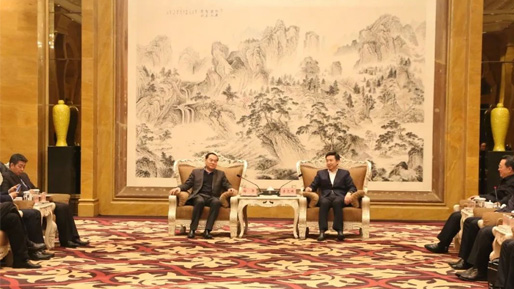 邵平董事长一行拜访东营市委市政府