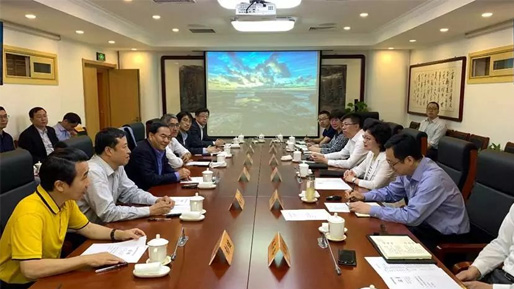 邵平董事长一行拜访北京东城区政府