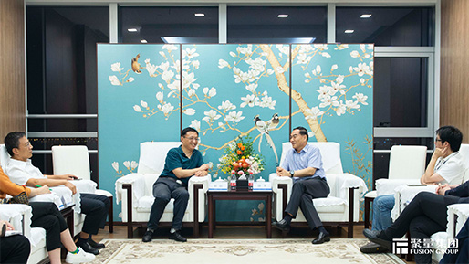 北京市地方金融监督管理局金融科技处柳阳处长一行莅临聚量集团考察指导